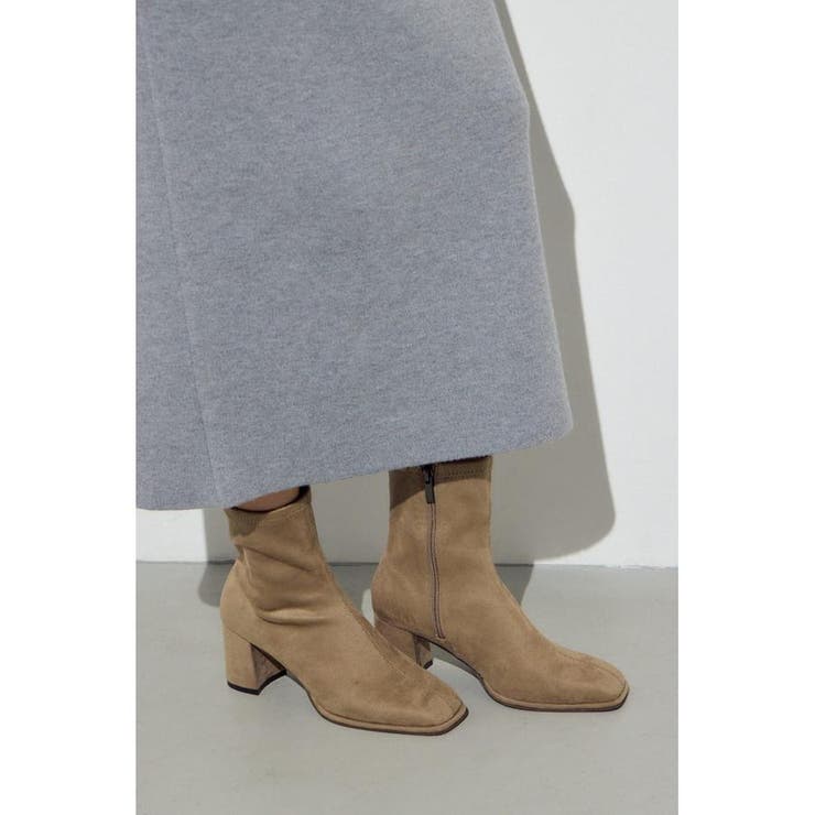 フェイクスエードショートストレッチブーツ | AZUL BY MOUSSY | 詳細画像16 