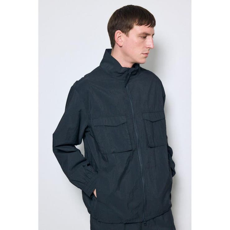 トライファンクションスタンドカラーブルゾン | AZUL BY MOUSSY | 詳細画像2 