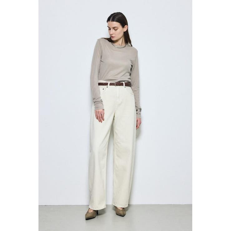 シアー素材ロングTシャツ | AZUL BY MOUSSY | 詳細画像36 