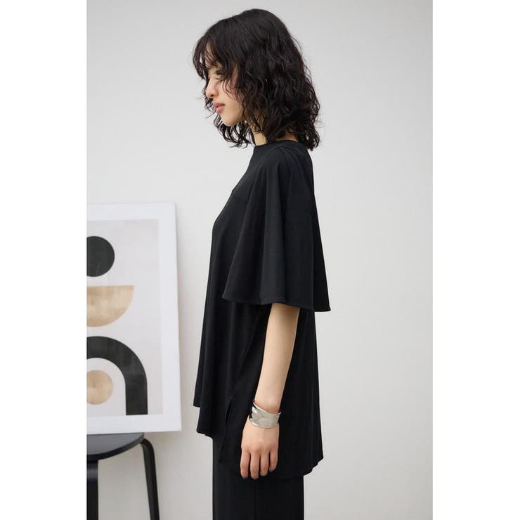 T/Fクリーンクールフレアハーフスリーブトップス | AZUL BY MOUSSY | 詳細画像6 