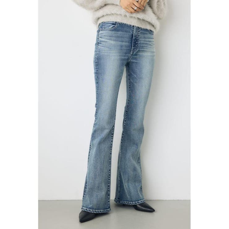 L/BLU1 | AZUL DENIM フレアデニム | AZUL BY MOUSSY