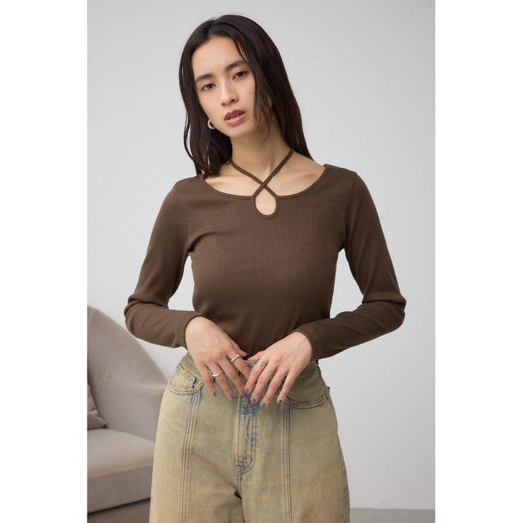 チョーカータイトトップス | AZUL BY MOUSSY | 詳細画像25 