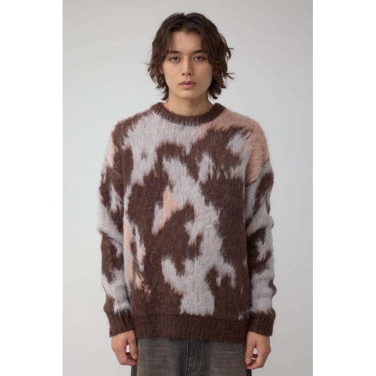 起毛総柄ニット | AZUL BY MOUSSY | 詳細画像16 