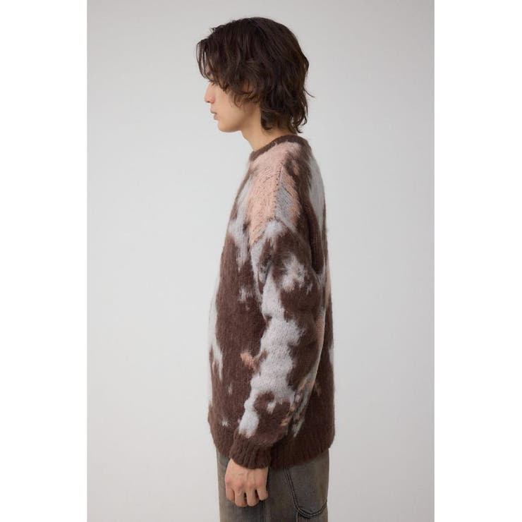 起毛総柄ニット | AZUL BY MOUSSY | 詳細画像17 