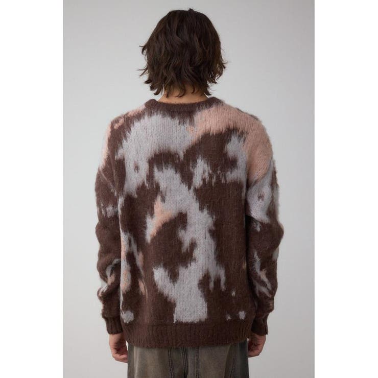 起毛総柄ニット | AZUL BY MOUSSY | 詳細画像18 