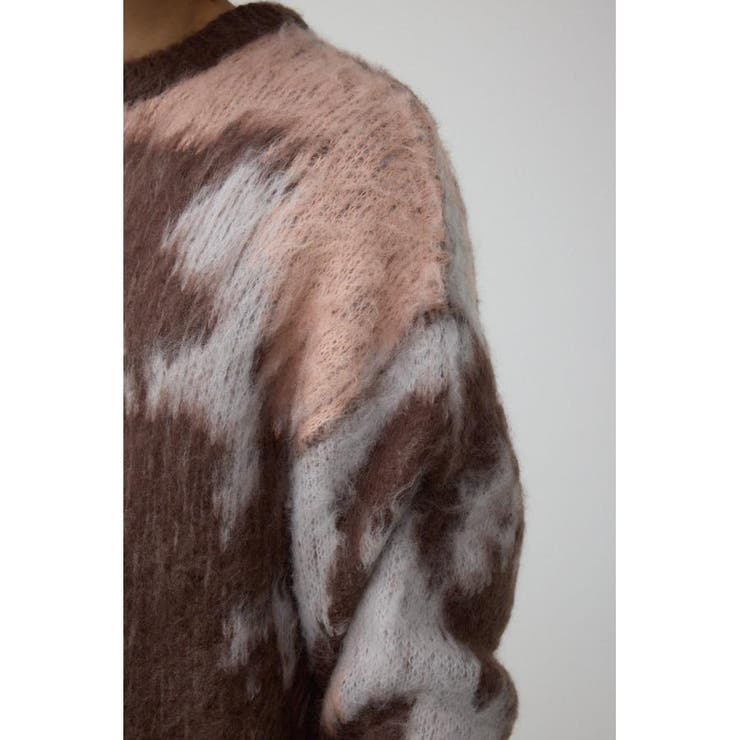 起毛総柄ニット | AZUL BY MOUSSY | 詳細画像20 