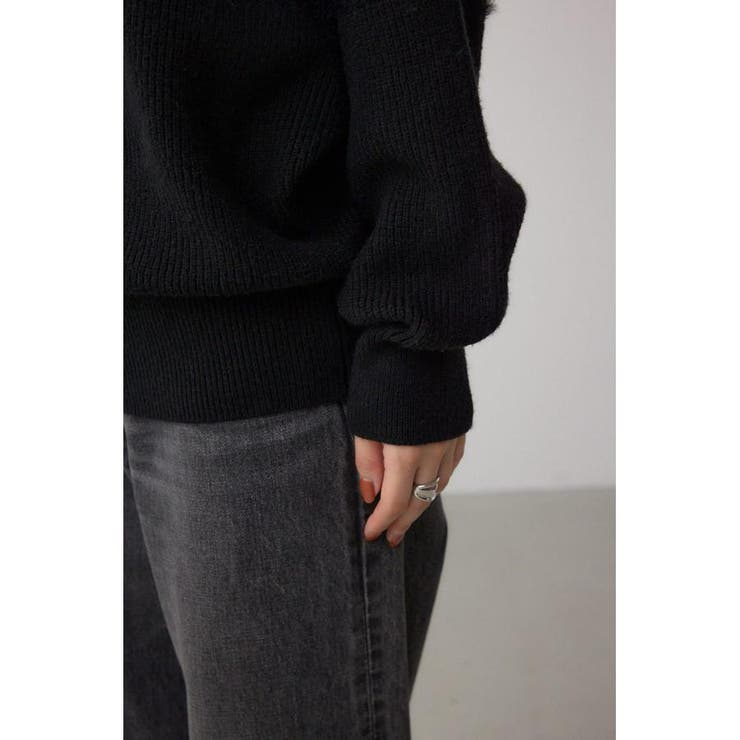 シャギー切替ドルマンニット | AZUL BY MOUSSY | 詳細画像20 