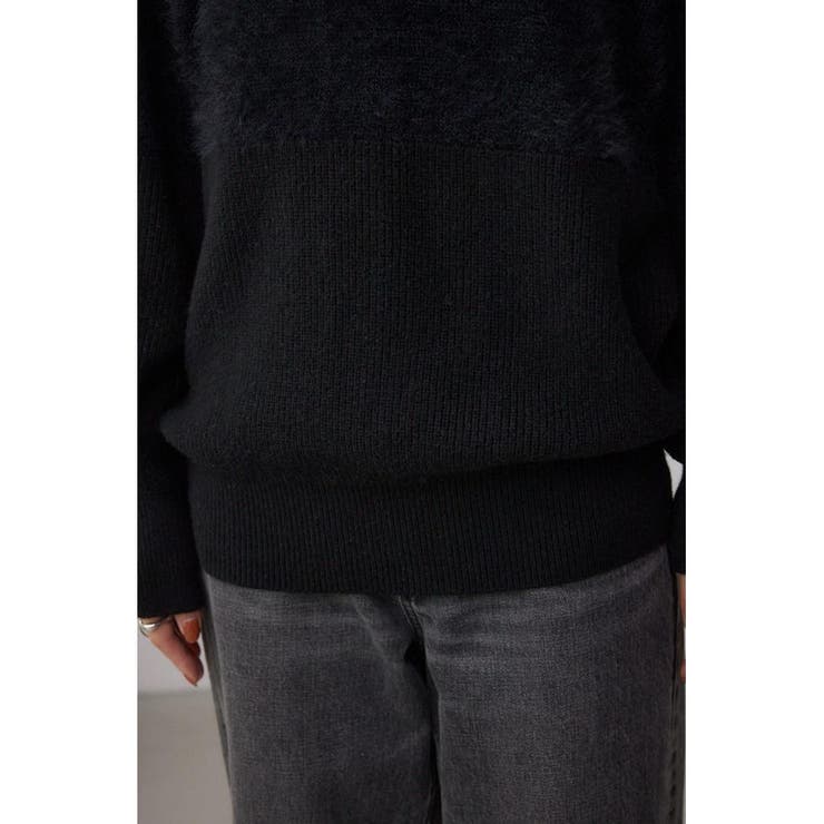 シャギー切替ドルマンニット | AZUL BY MOUSSY | 詳細画像21 