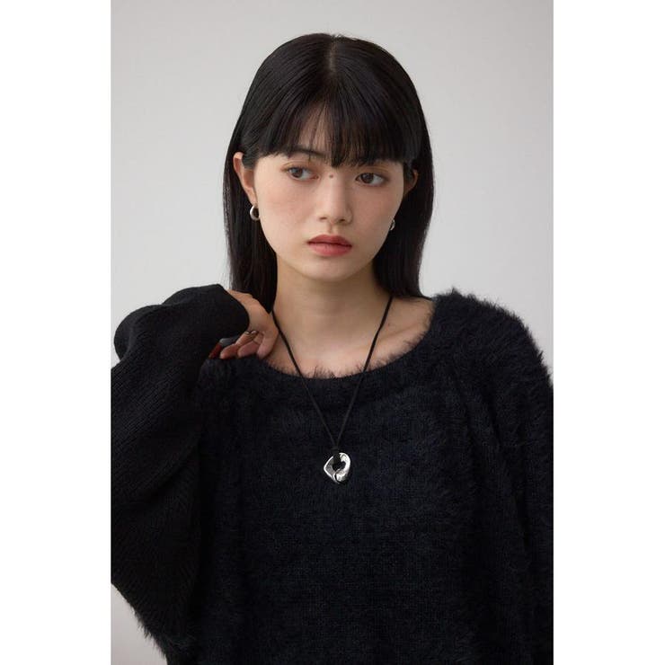 シャギー切替ドルマンニット | AZUL BY MOUSSY | 詳細画像12 