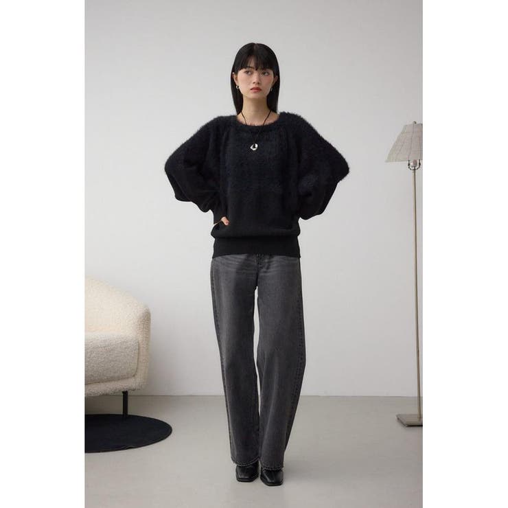 シャギー切替ドルマンニット | AZUL BY MOUSSY | 詳細画像14 