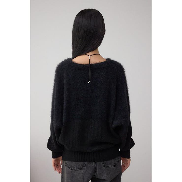シャギー切替ドルマンニット | AZUL BY MOUSSY | 詳細画像17 