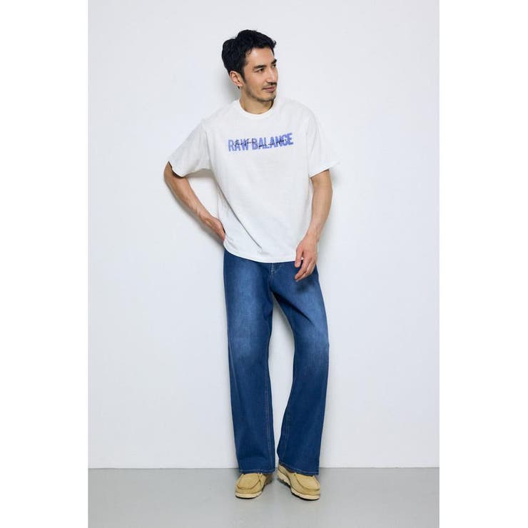 ダブルロゴプリントTEE | AZUL BY MOUSSY | 詳細画像4 