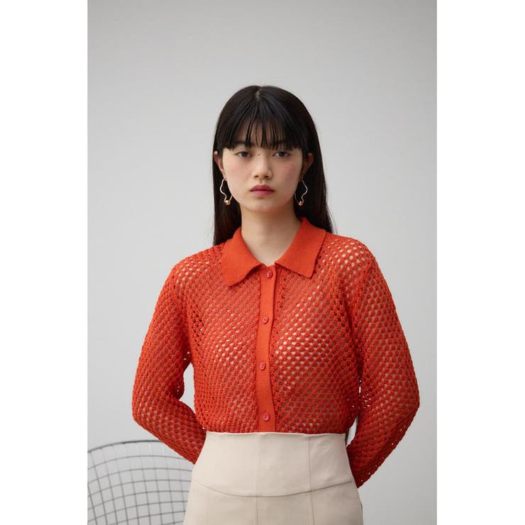 メッシュポロニット | AZUL BY MOUSSY | 詳細画像22