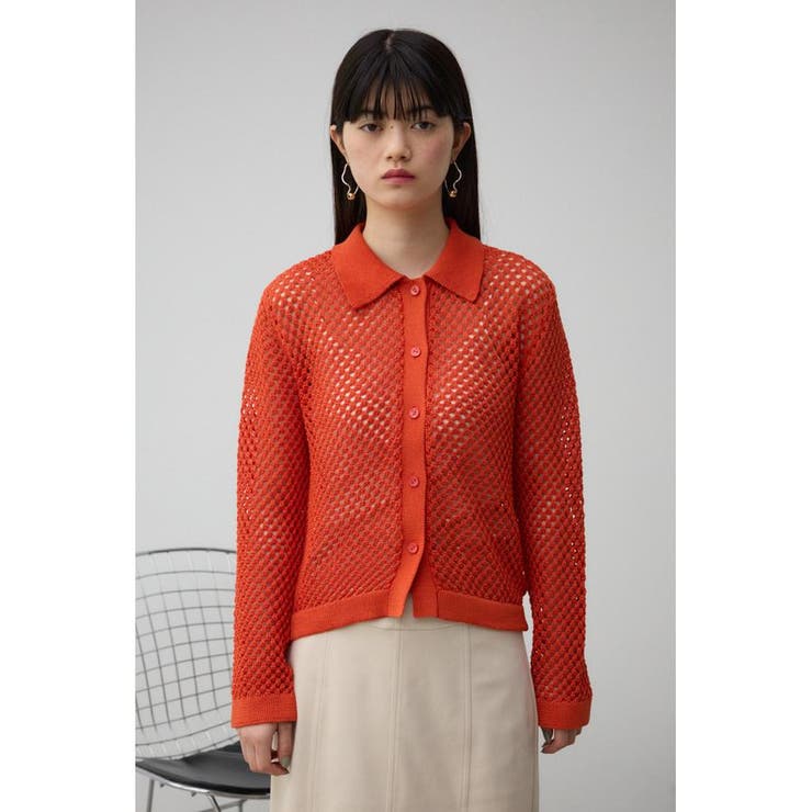 メッシュポロニット | AZUL BY MOUSSY | 詳細画像24