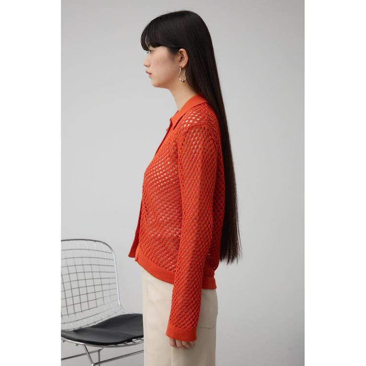 メッシュポロニット | AZUL BY MOUSSY | 詳細画像25