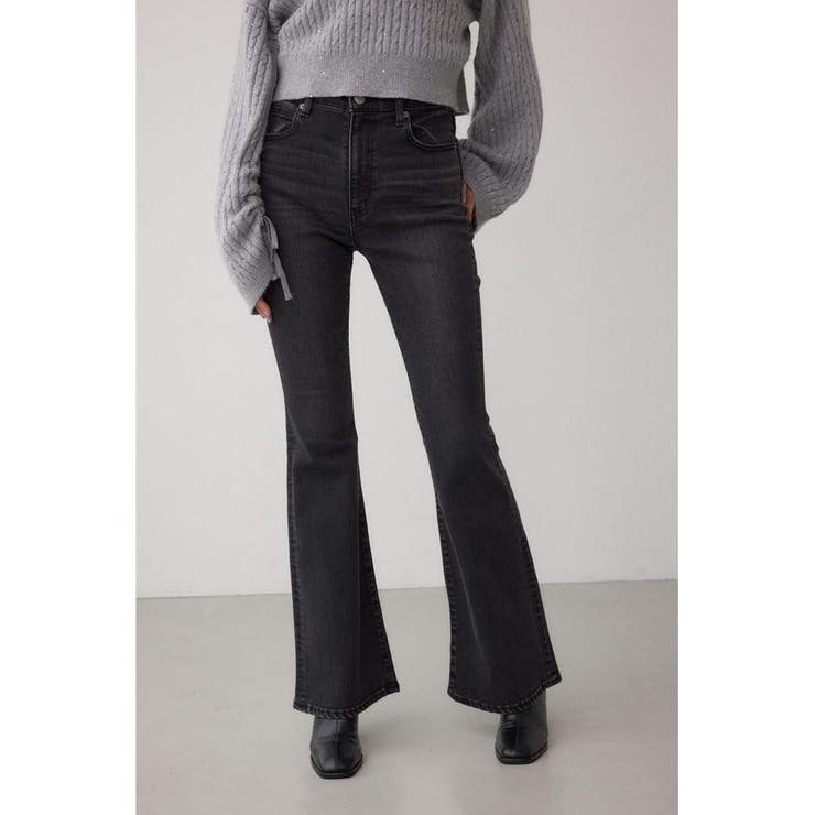 L/BLK1 | AZUL DENIM フレアデニム | AZUL BY MOUSSY