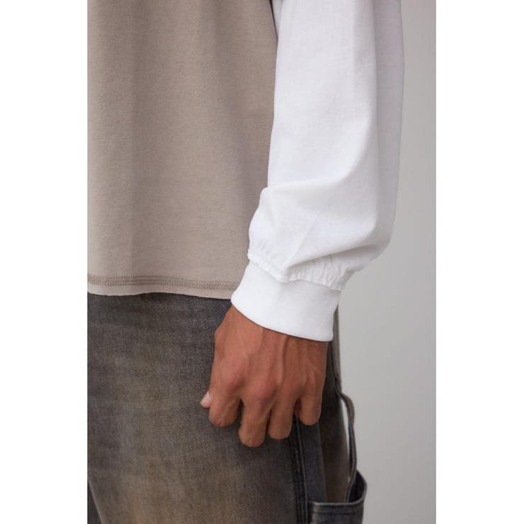 微配色フェイクレイヤードロンT | AZUL BY MOUSSY | 詳細画像23 