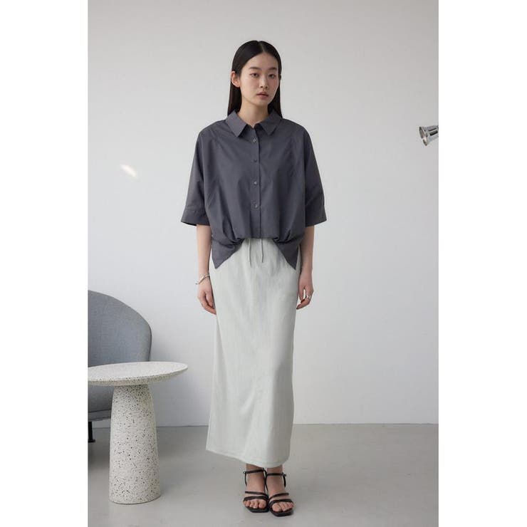 ドライタッチリブナロースカート | AZUL BY MOUSSY | 詳細画像13 