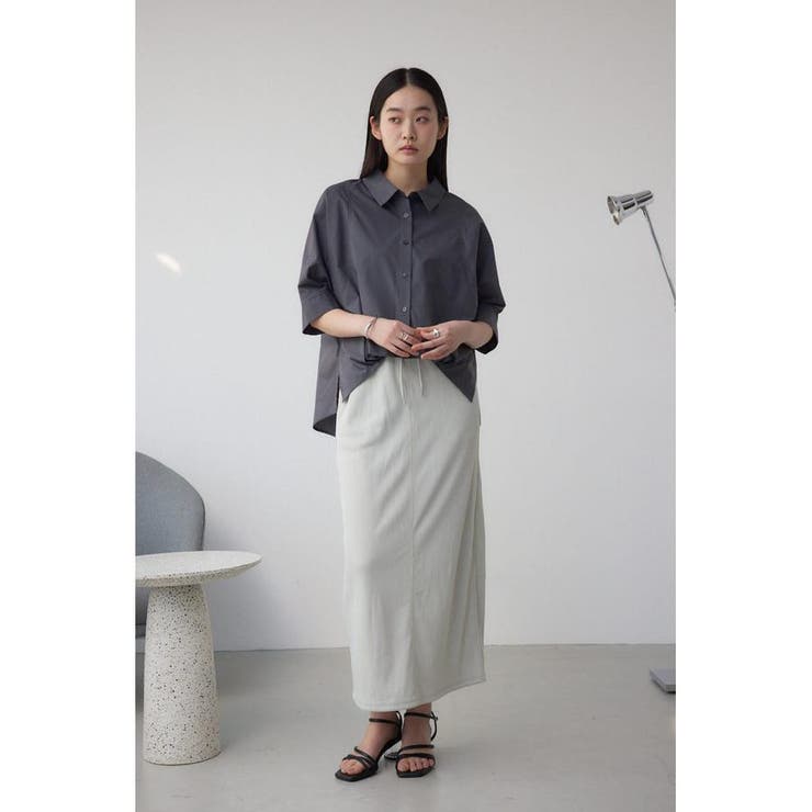 ドライタッチリブナロースカート | AZUL BY MOUSSY | 詳細画像14 