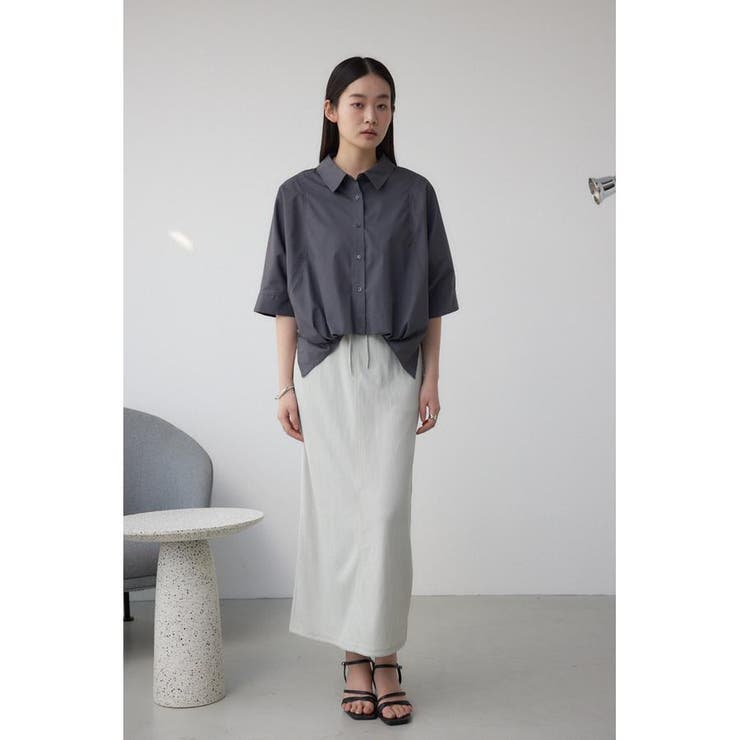 ドライタッチリブナロースカート | AZUL BY MOUSSY | 詳細画像13 