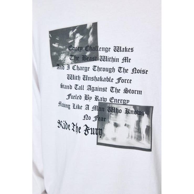 袖ロゴ長袖Tシャツ | AZUL BY MOUSSY | 詳細画像10 