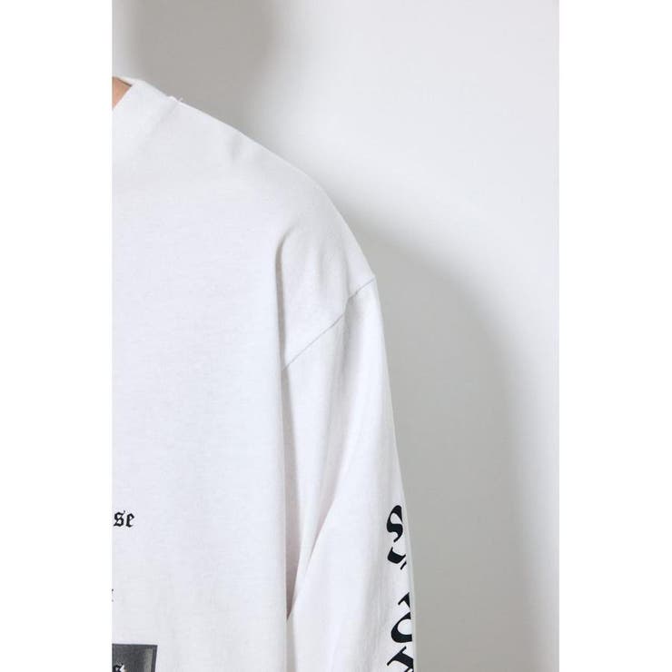 袖ロゴ長袖Tシャツ | AZUL BY MOUSSY | 詳細画像11 