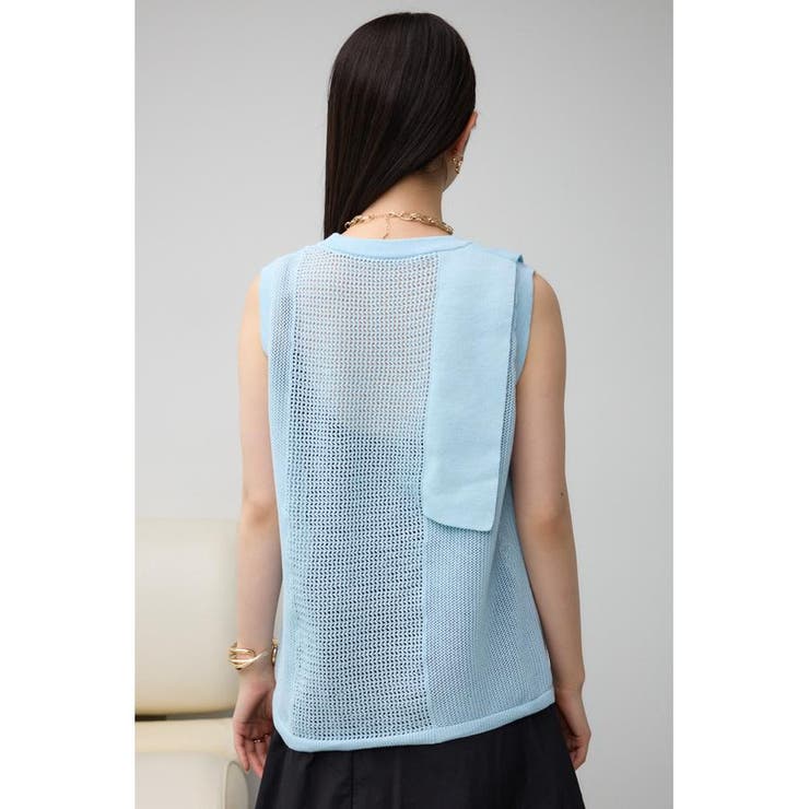 メッシュコンビニットタンク | AZUL BY MOUSSY | 詳細画像29