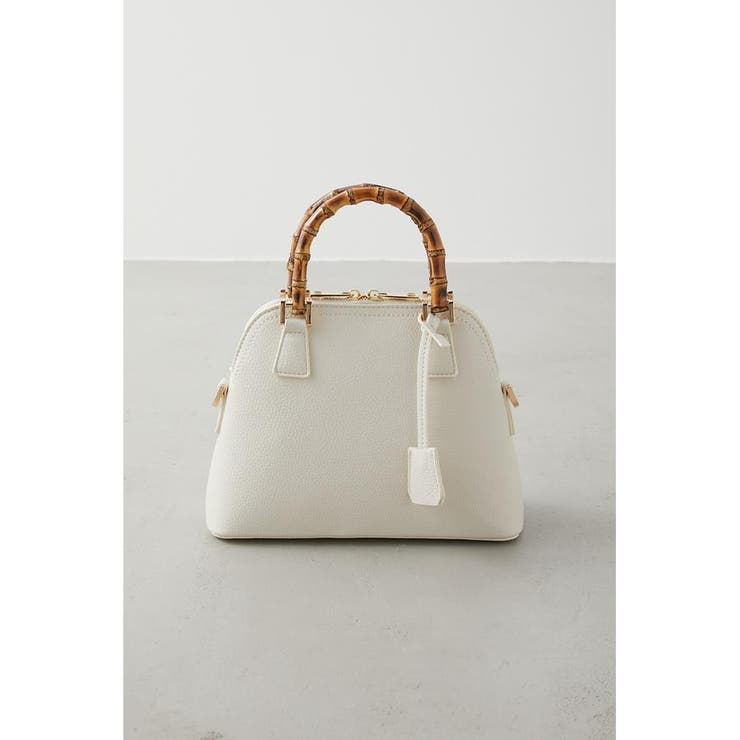 BAMBOO HANDLE HAND BAG[品番：AZLW0020586]｜AZUL BY MOUSSY