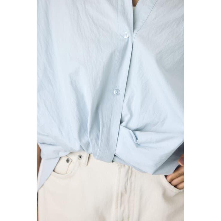 フロントタック半袖ドルマンブラウス | AZUL BY MOUSSY | 詳細画像25 