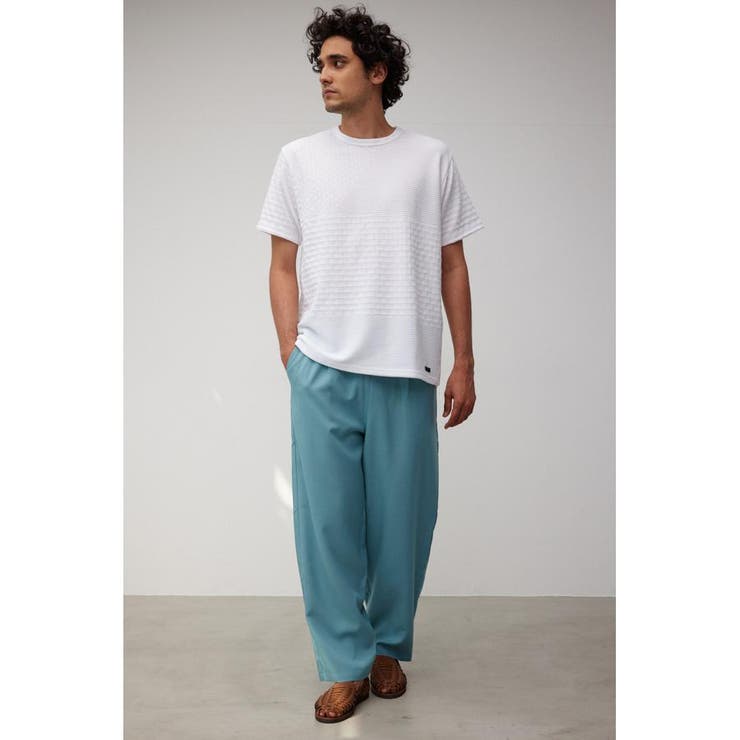 mahf クルーネックシャツ 柄切替クルーネックTシャツ[品番：AZLW0021030]｜AZUL BY MOUSSY