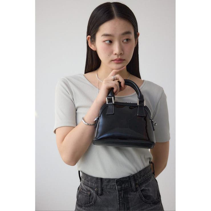 ダブルジッパークリアミニバッグ | AZUL BY MOUSSY | 詳細画像3 