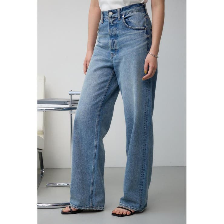 AZUL DENIM ハイウエストワイドデニム | AZUL BY MOUSSY | 詳細画像36 