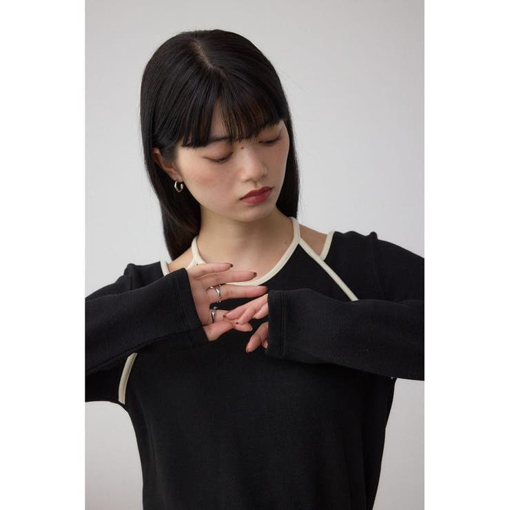 ホルターレイヤードトップス | AZUL BY MOUSSY | 詳細画像13 