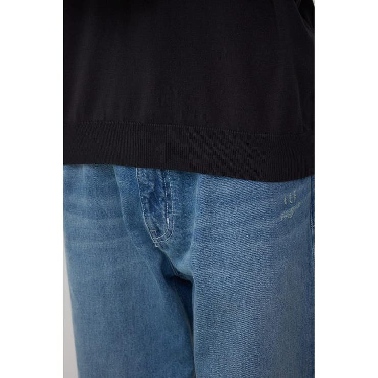 格上げ コンフォータブルクルーネックニット | AZUL BY MOUSSY | 詳細画像24 