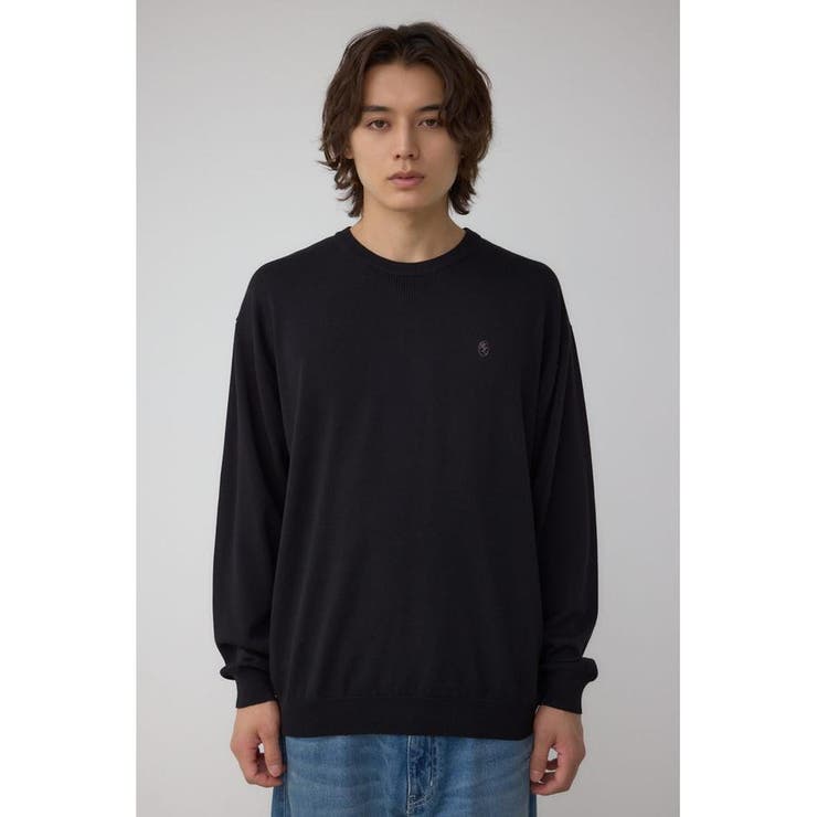 格上げ コンフォータブルクルーネックニット | AZUL BY MOUSSY | 詳細画像17 