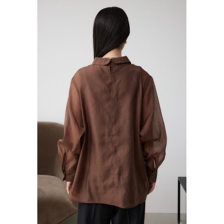 インナーSETオフショルダーシアーシャツ | AZUL BY MOUSSY | 詳細画像25 