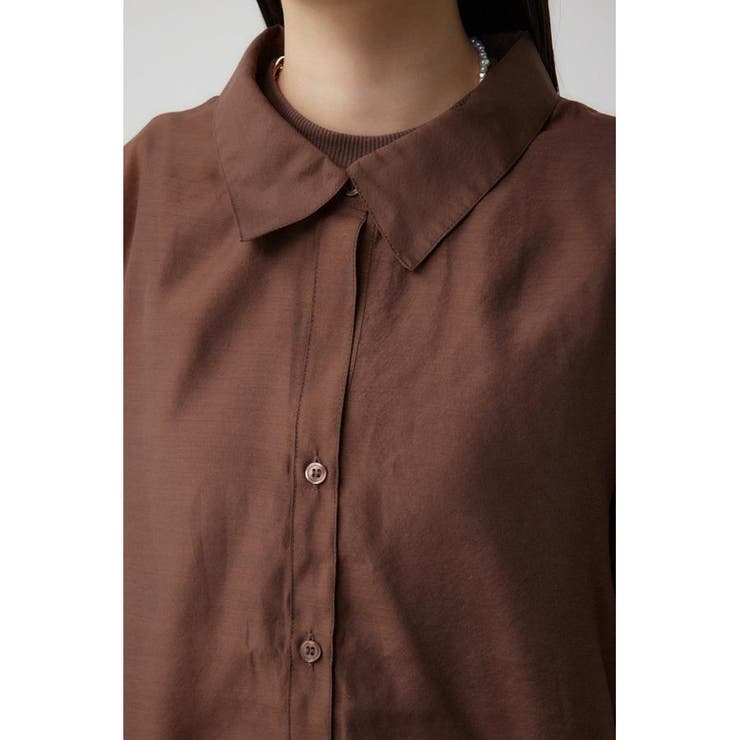 インナーSETオフショルダーシアーシャツ | AZUL BY MOUSSY | 詳細画像26 