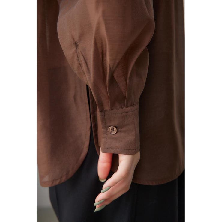 インナーSETオフショルダーシアーシャツ | AZUL BY MOUSSY | 詳細画像30 