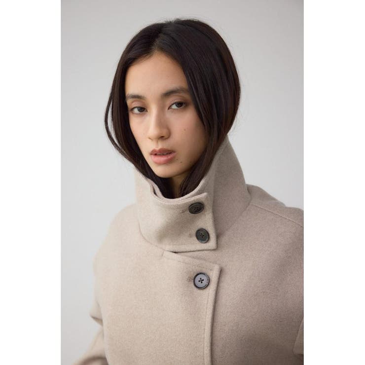 B-HEATスタンドカラーミドルコート | AZUL BY MOUSSY | 詳細画像17 