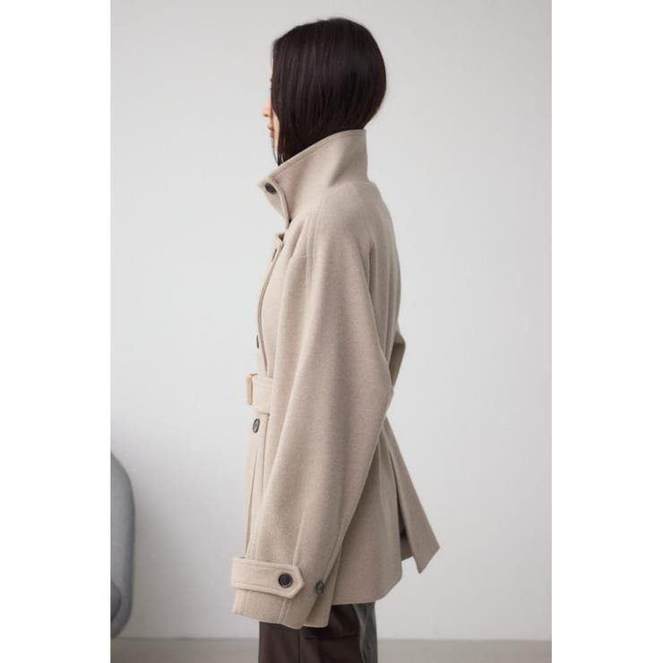 B-HEATスタンドカラーミドルコート | AZUL BY MOUSSY | 詳細画像21 