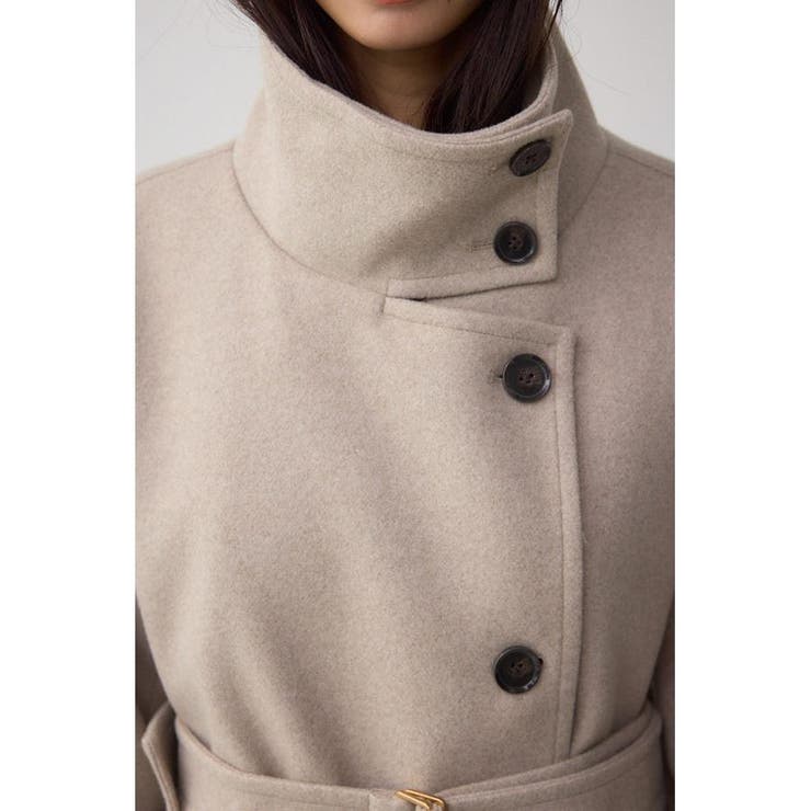 B-HEATスタンドカラーミドルコート | AZUL BY MOUSSY | 詳細画像23 