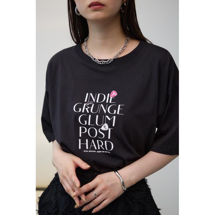 BLK | リピートロゴTシャツ | AZUL BY MOUSSY