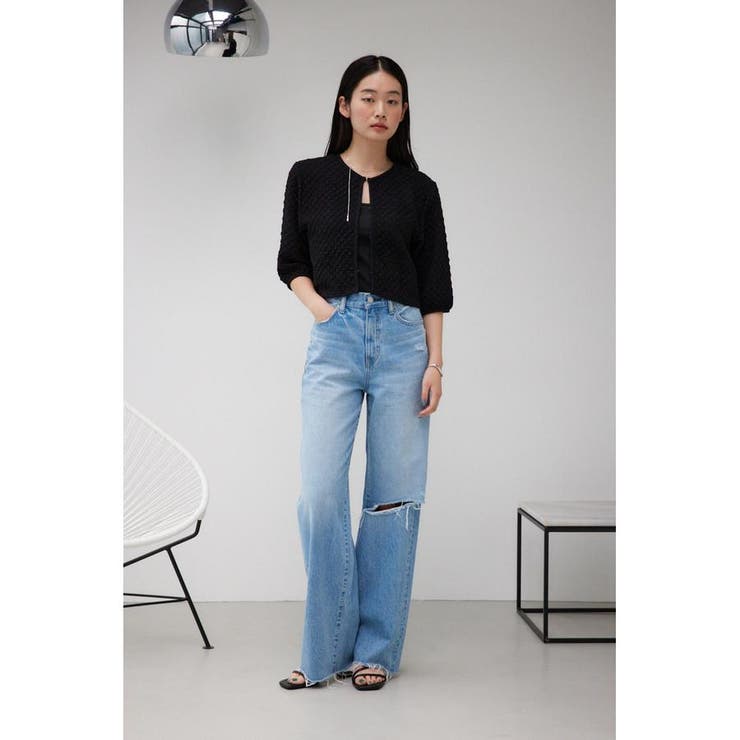 ポップコーンカットカーディガン | AZUL BY MOUSSY | 詳細画像14 