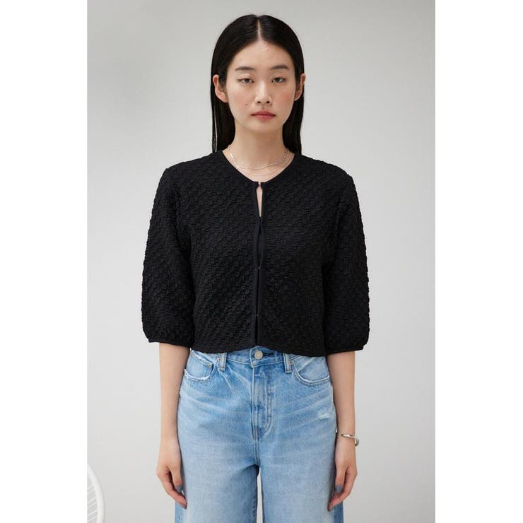 ポップコーンカットカーディガン | AZUL BY MOUSSY | 詳細画像15 