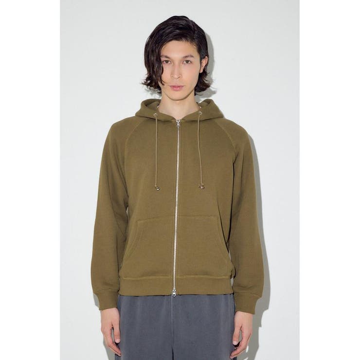 裏毛ジップアップパーカー | AZUL BY MOUSSY | 詳細画像33 