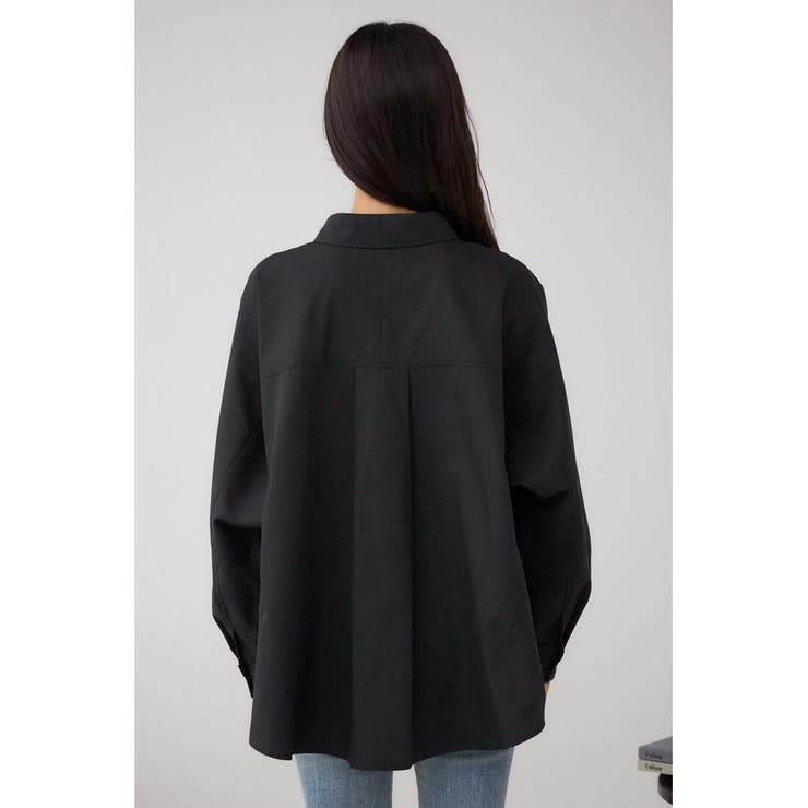 タックヘム長袖コクーンシャツ | AZUL BY MOUSSY | 詳細画像17 