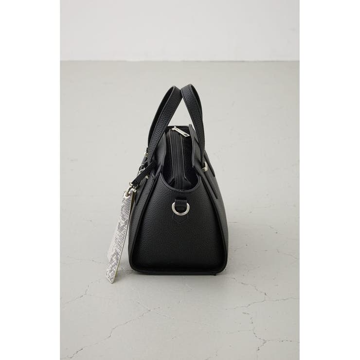 チャームセットトラペイズドバッグ | AZUL BY MOUSSY | 詳細画像5 