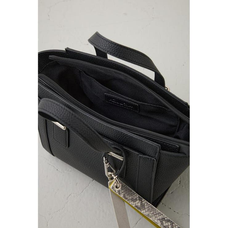 チャームセットトラペイズドバッグ | AZUL BY MOUSSY | 詳細画像11 