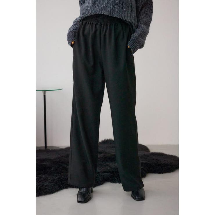 ワイドベルトツイルイージーパンツ | AZUL BY MOUSSY | 詳細画像2 