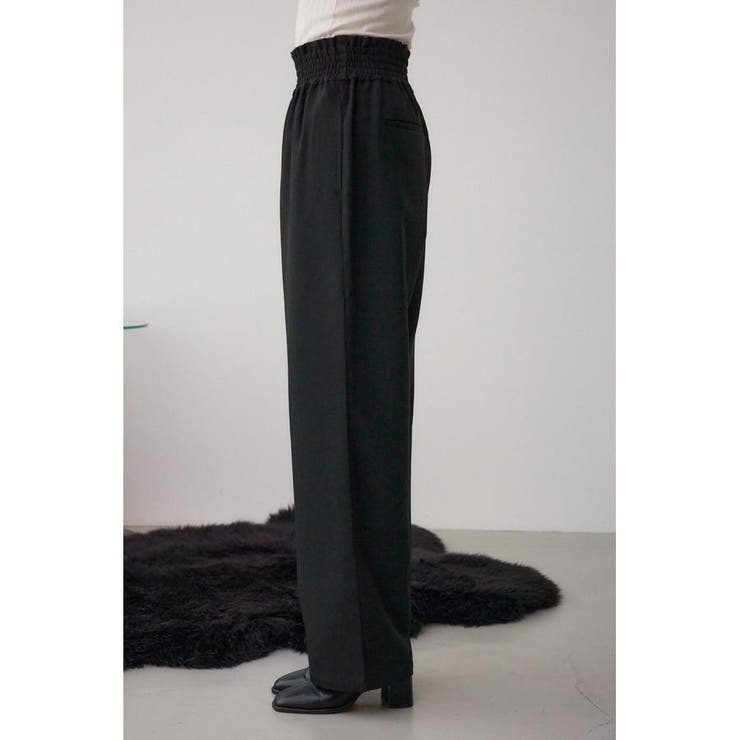 ワイドベルトツイルイージーパンツ | AZUL BY MOUSSY | 詳細画像6 